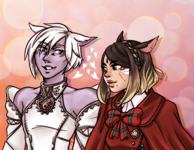 Miqote Love (FFXIV) Miqote Love (FFXIV)