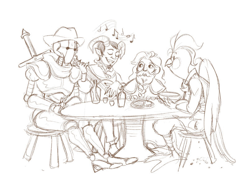 Tavern Scene Tavern Scene